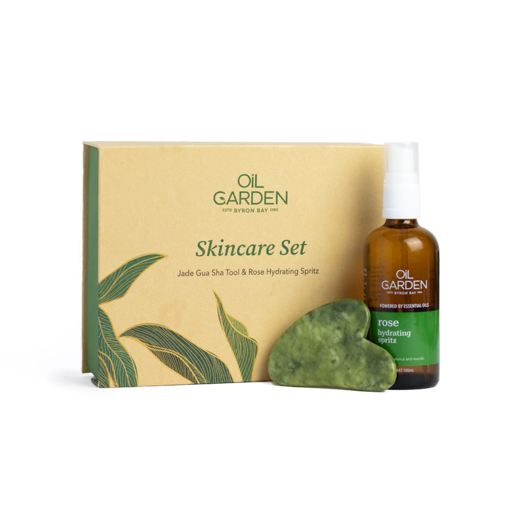 Oil Garden Oil Garden Skincare Set with Jade Gua Sha