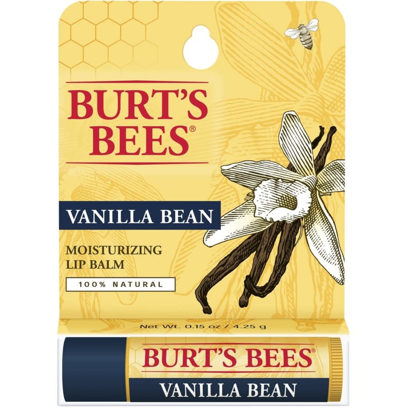 Burt's Bee Burt's Bees Natural Lip Balm Vanilla Bean