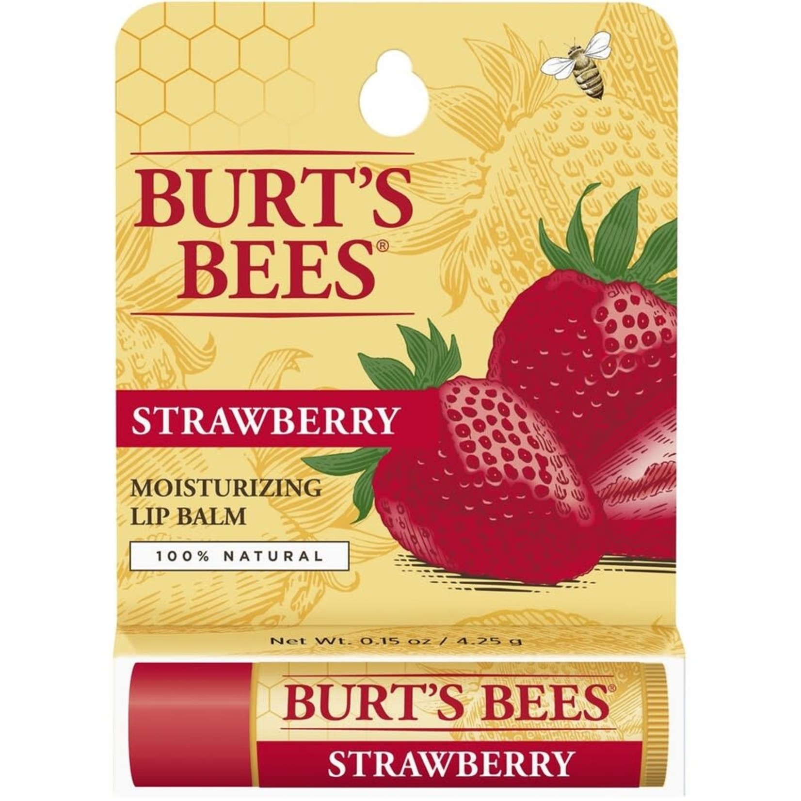 Burt's Bee Burt's Bees Natural Lip Balm Strawberry