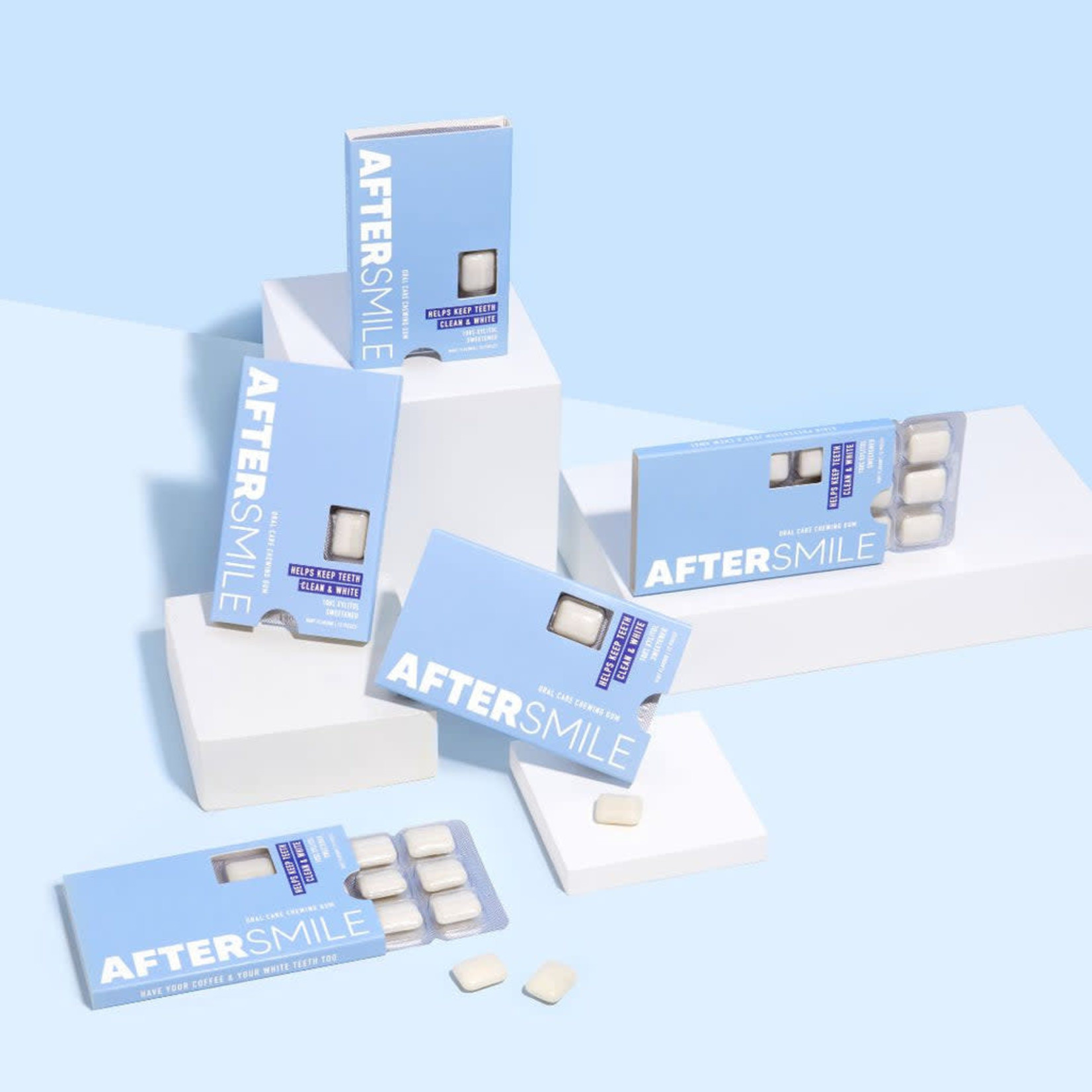 AfterSmile AfterSmile Xylitol Whitening Oral Care Chewing Gum