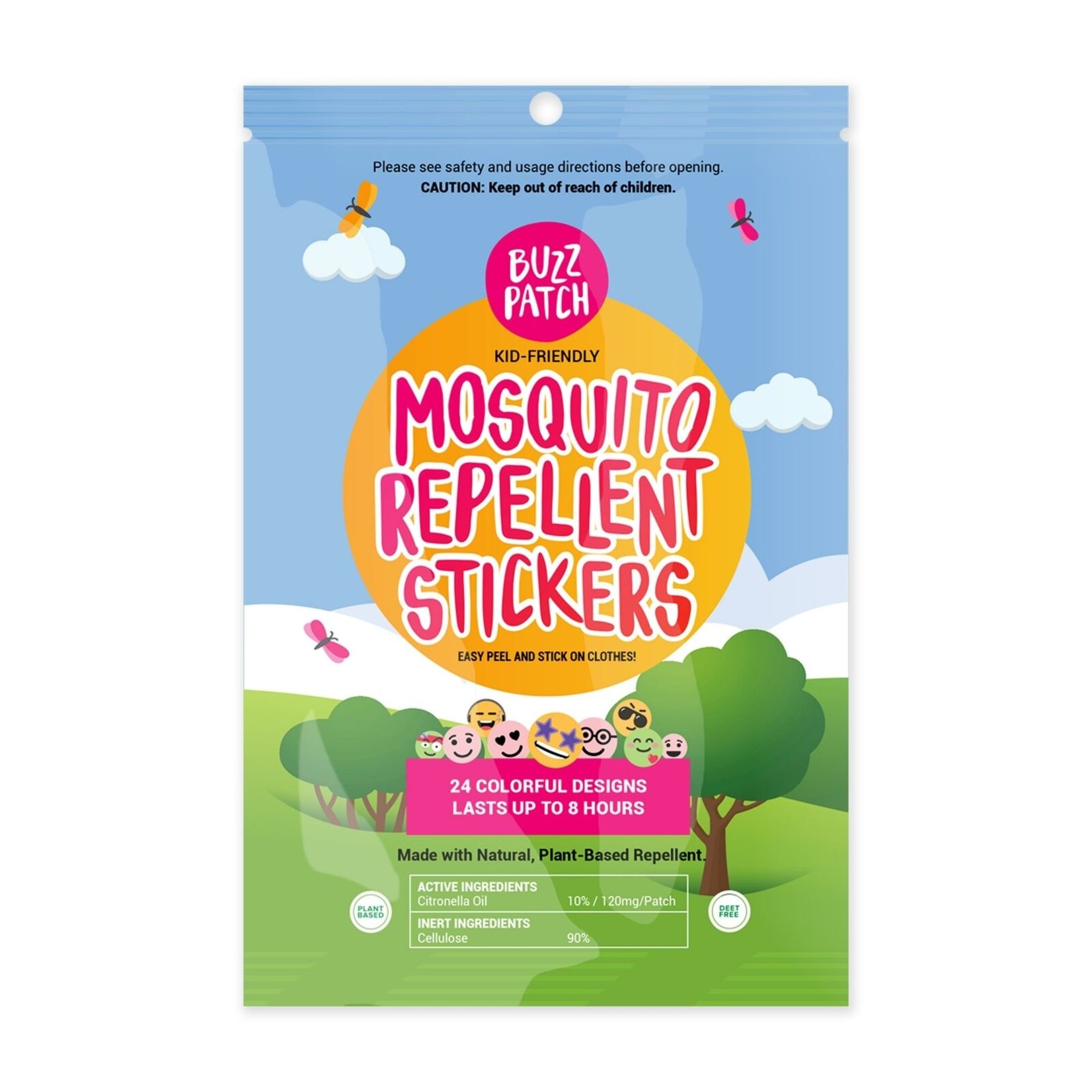 The Natural Patch Co The Natural Patch Co. Buzz Patch - Mosquito Repellent Stickers