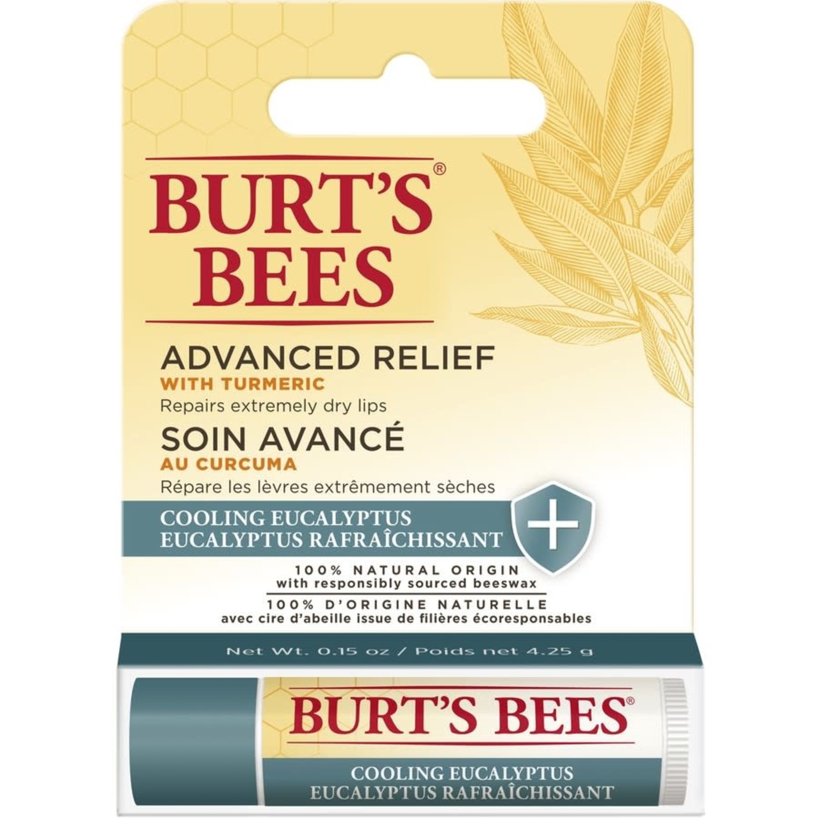 Burt's Bee Burt's Bees Natural Lip Balm Advanced Relief Eucalyptus