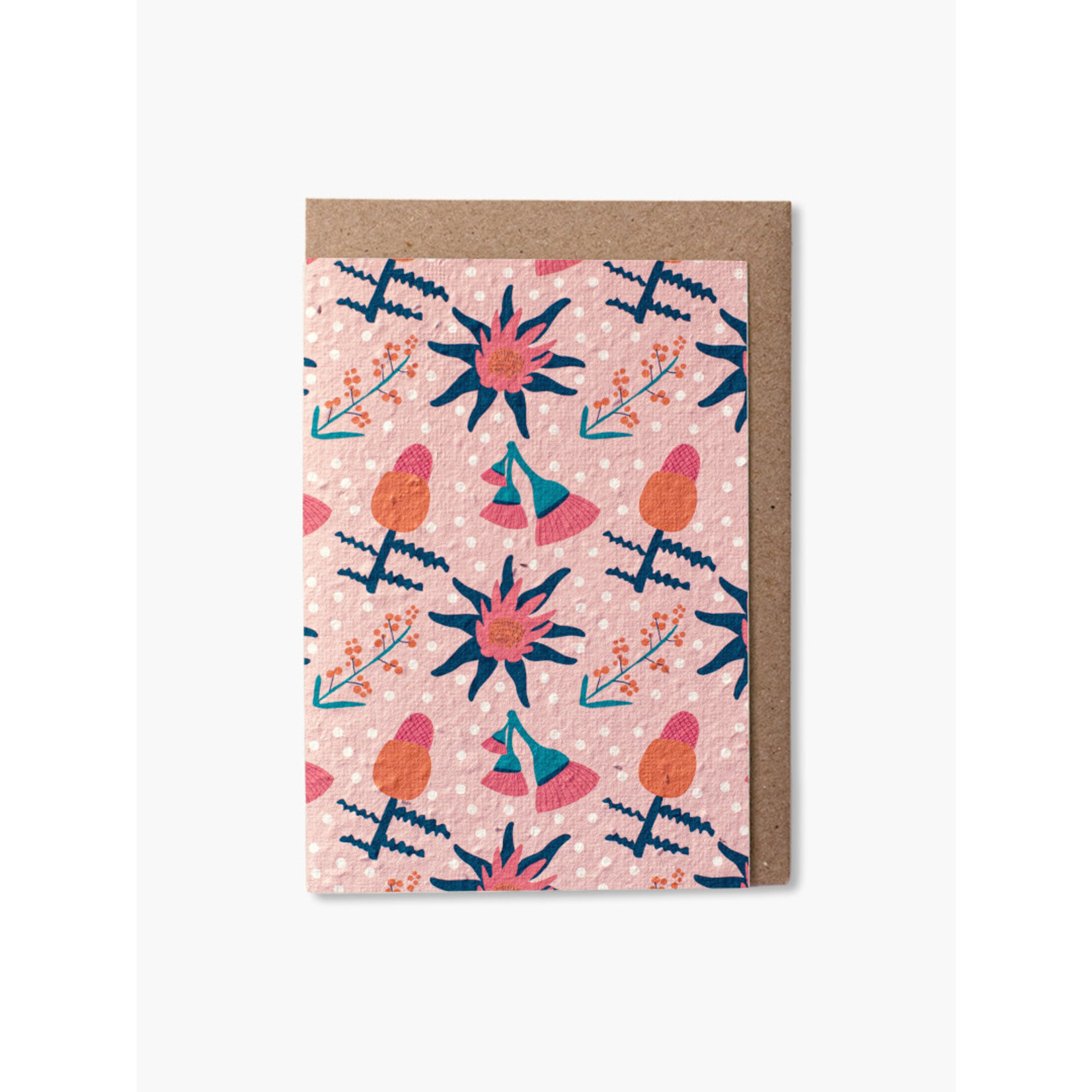 Paper & Bloom Paper & Bloom Plantable Cards Floral Pattern