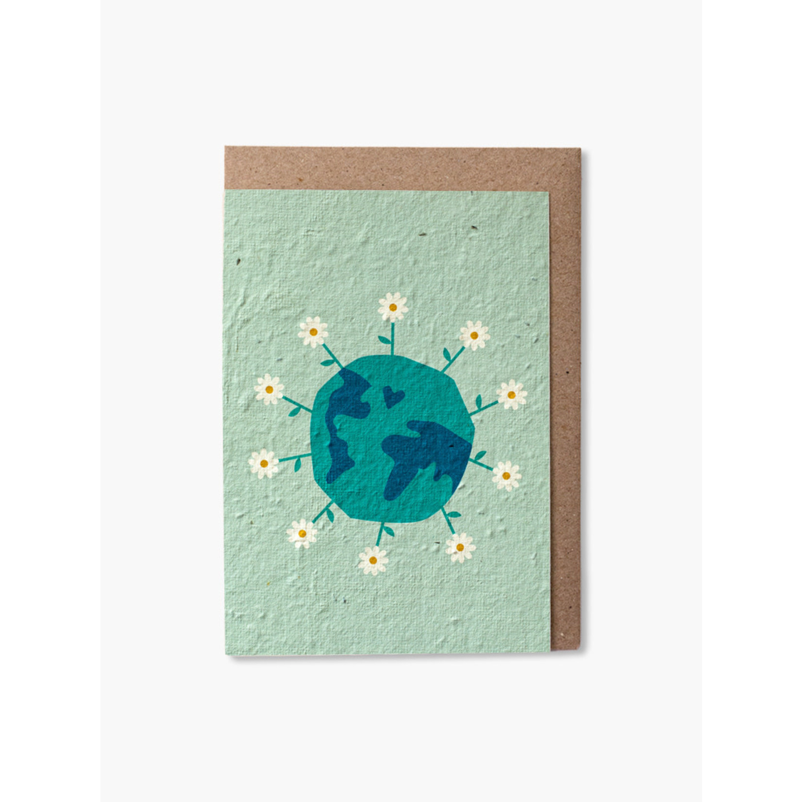 Paper & Bloom Paper & Bloom Plantable Cards Planet