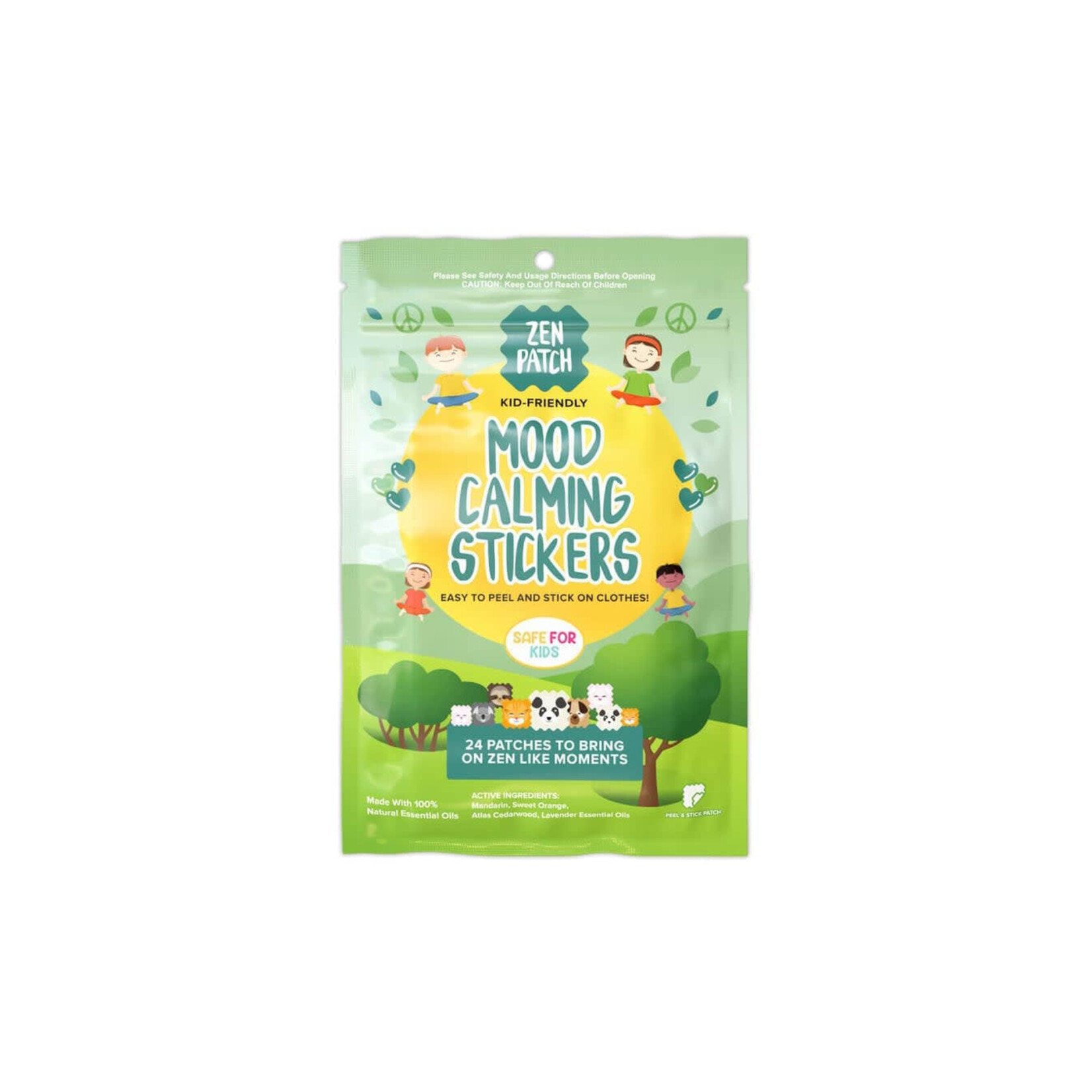 The Natural Patch Co The Natural Patch Co. Zen Patch - Mood Calming Stickers