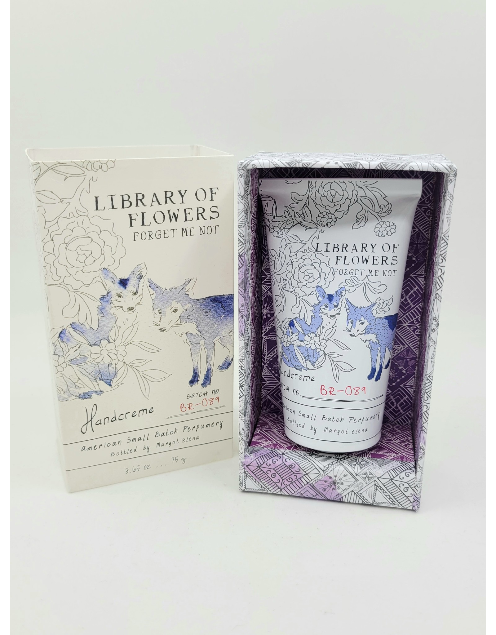 Library of Flowers LOF Boxed Handcreme