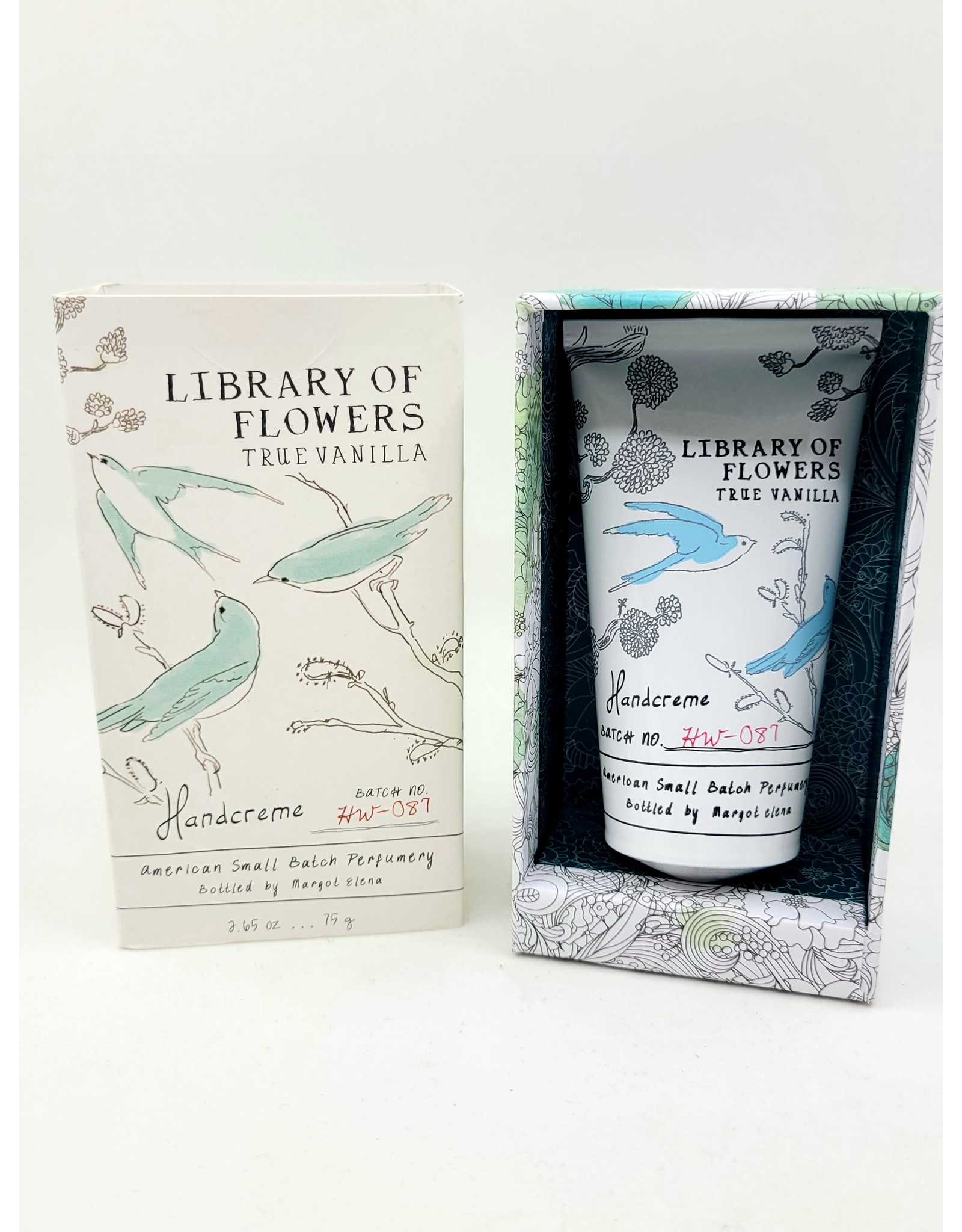 Library of Flowers LOF Boxed Handcreme
