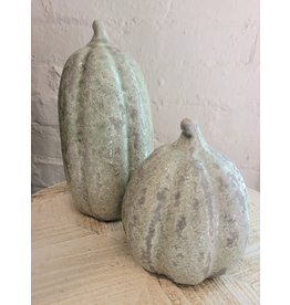 Sage Ceramic Pumpkin