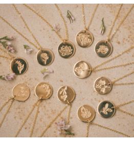 Birth Flower Necklace