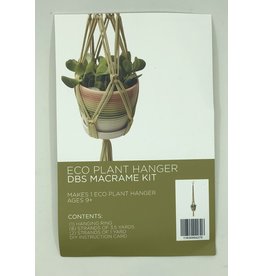 Dona Bela Shreds DIY Macrame Plant Hanger Kit