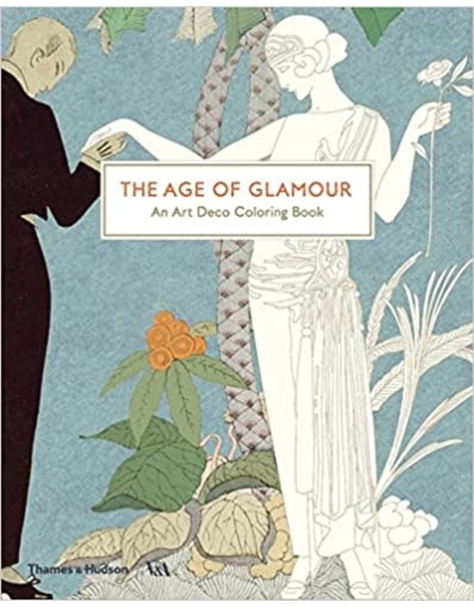 Age of Glamour: An Art Deco Coloring Book