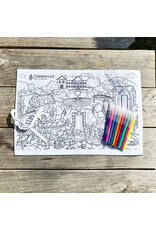 Cheekwood Coloring Placemat with Markers