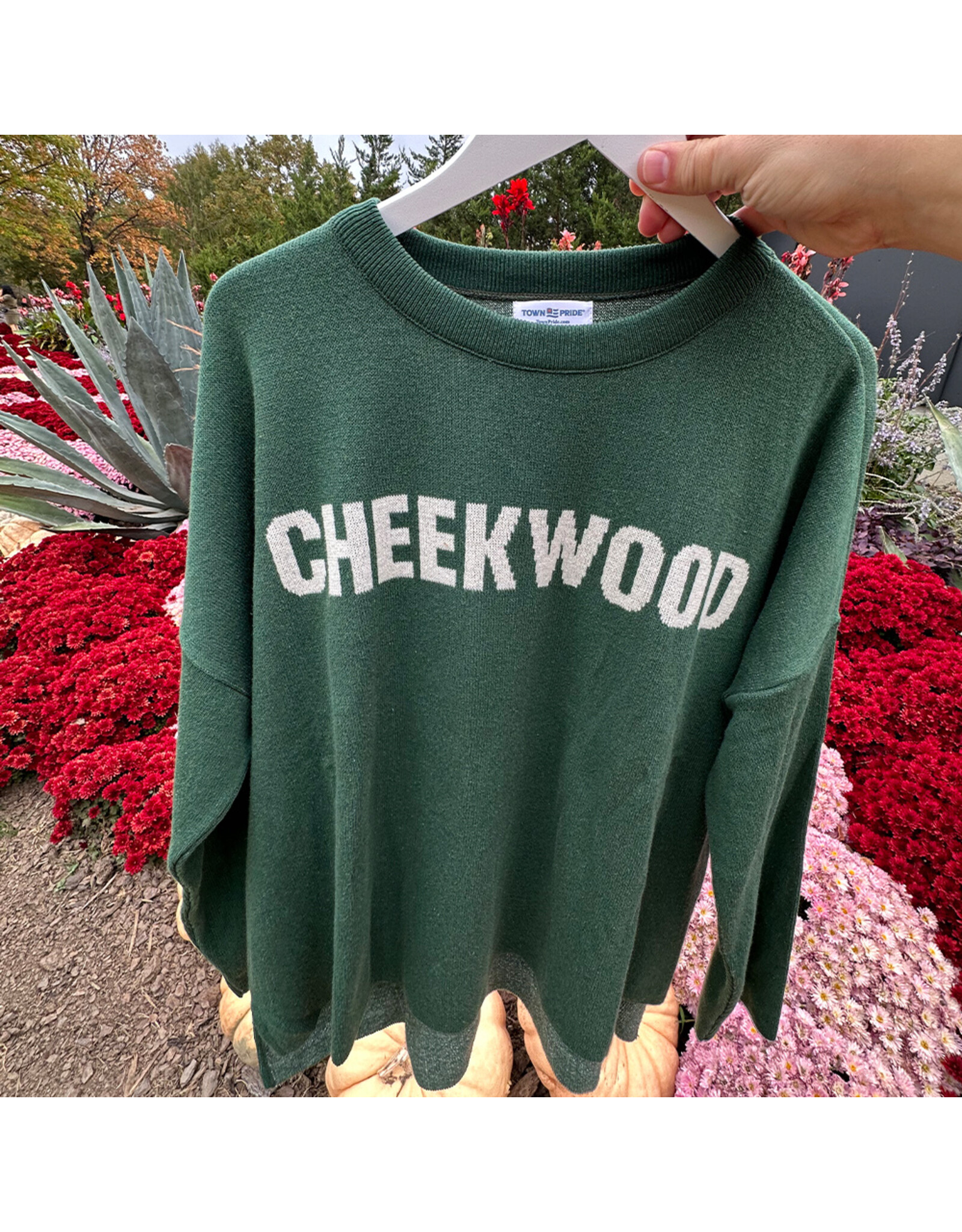 Cheekwood Green Oversized Sweater