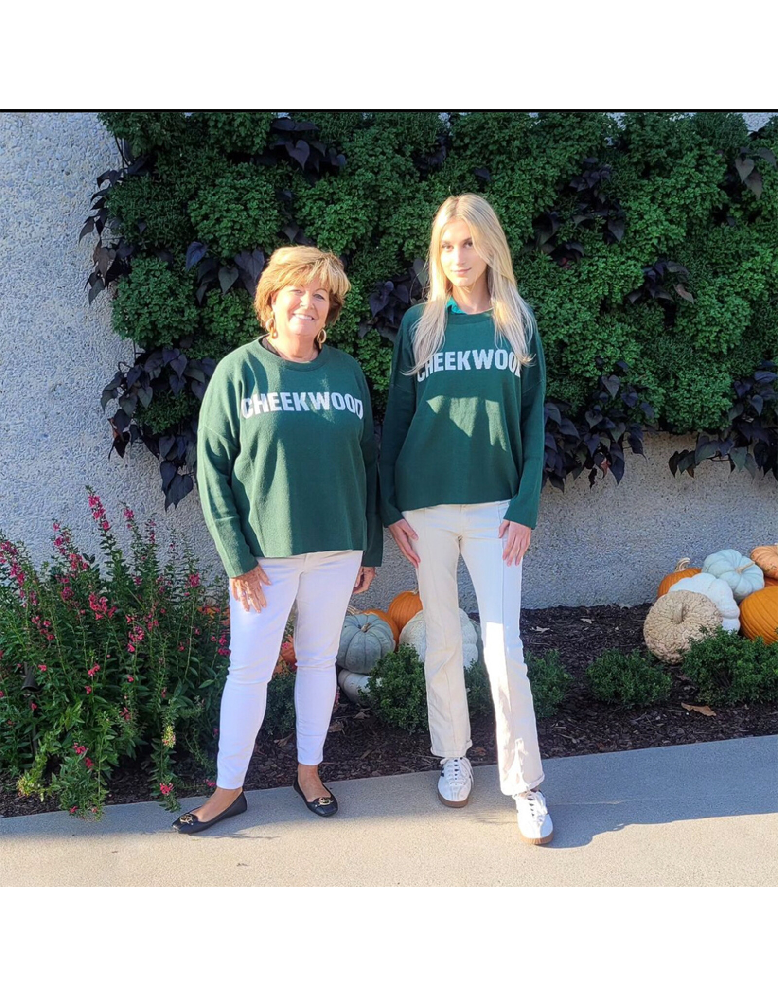Cheekwood Green Oversized Sweater