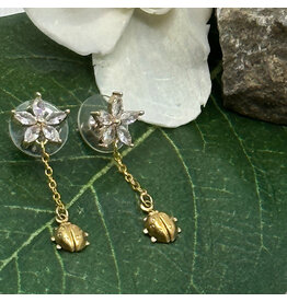 Brass Dangle Earrings