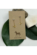 Brass Dangle Earrings
