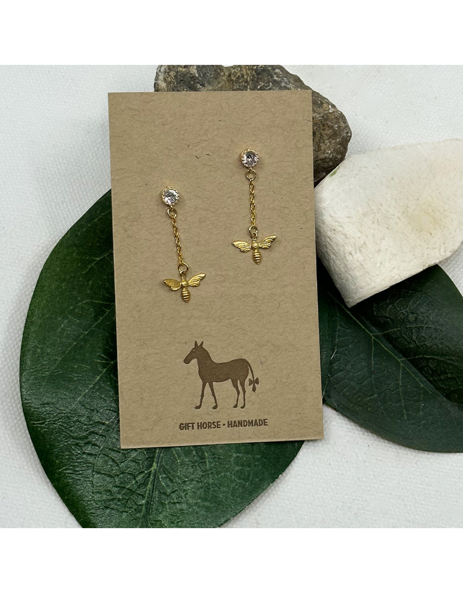 Brass Dangle Earrings