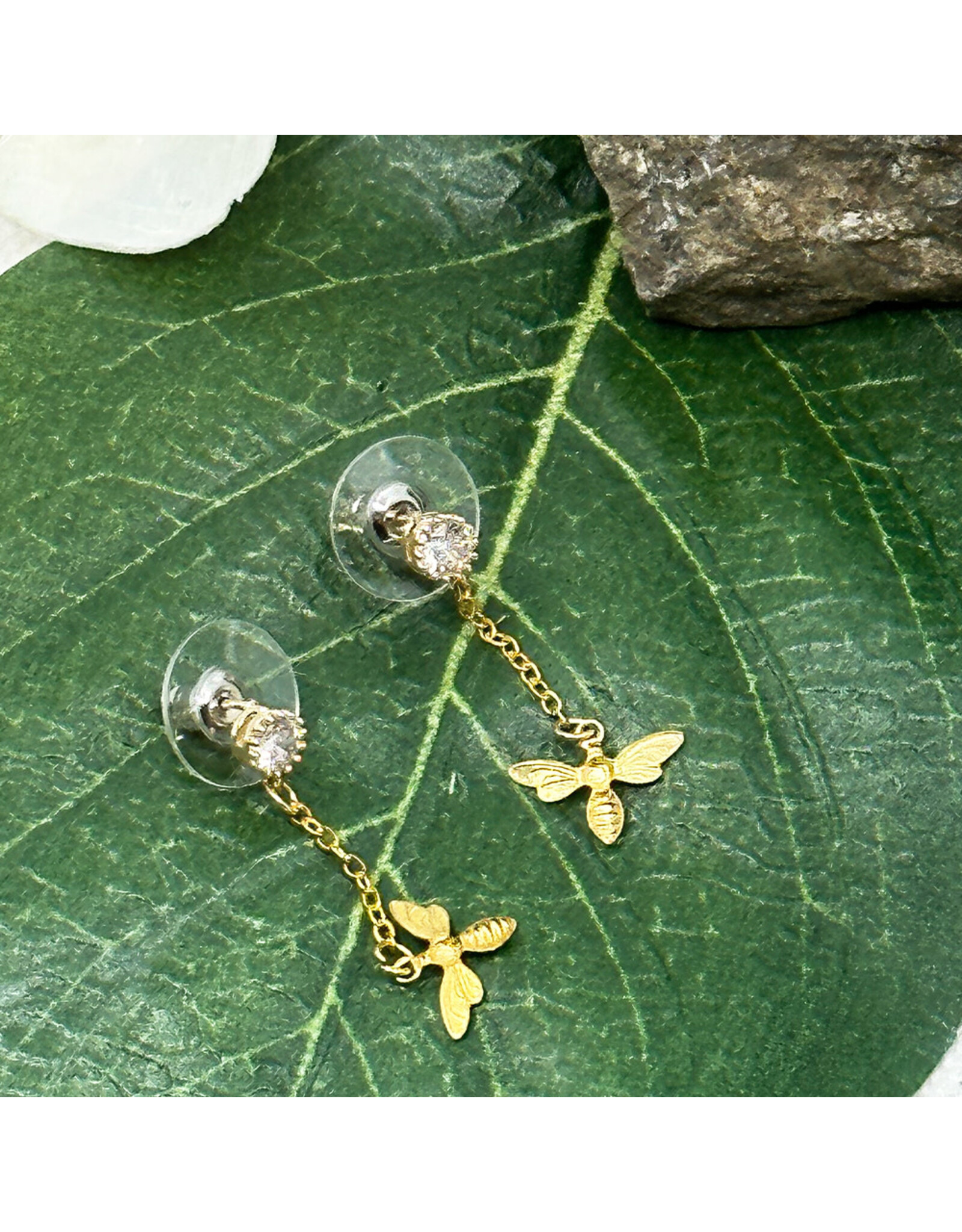 Brass Dangle Earrings