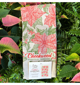 Cheekwood Poinsettia Tea Towel