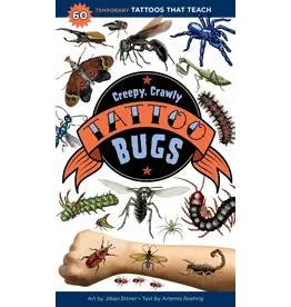 Hachette Book Group Creepy, Crawly Tattoo Bugs