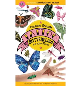 Hachette Book Group Fluttery, Friendly Tattoo Butterflies