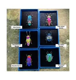 Beetle Brooch