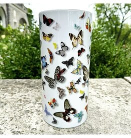 Butterfly Parade Vase