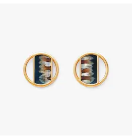 Brackish Circle Earrings