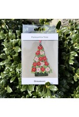 Cheekwood Poinsettia Tree Metal Ornament