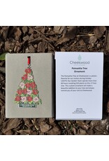 Cheekwood Poinsettia Tree Metal Ornament