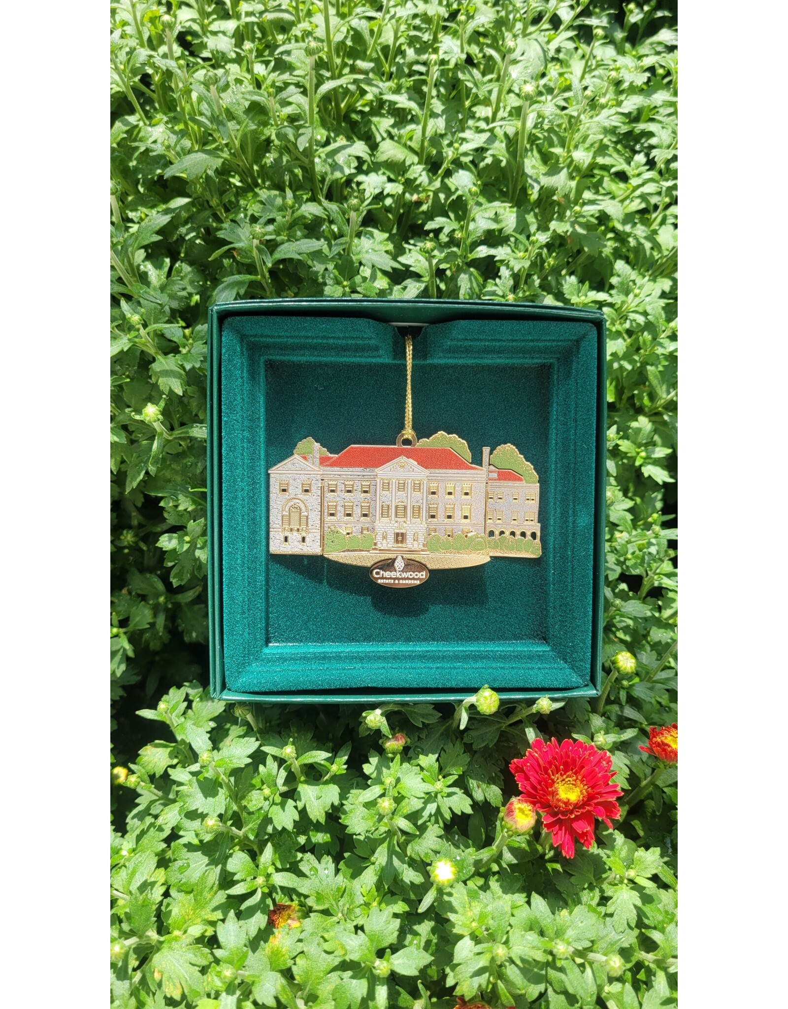 Cheekwood Mansion Metal Ornament