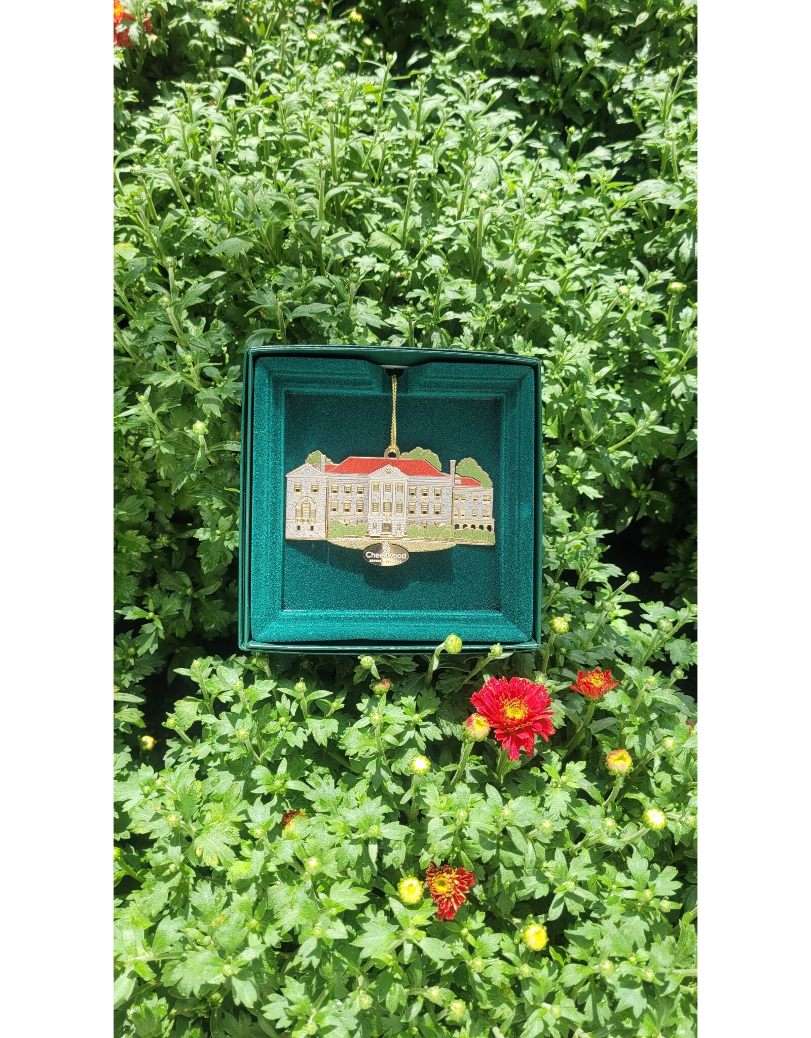 Cheekwood Mansion Metal Ornament