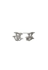 AM Stud Earrings