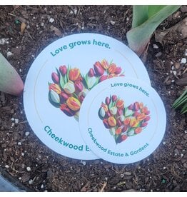Love Grows Here Sticker