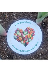 Love Grows Here Sticker