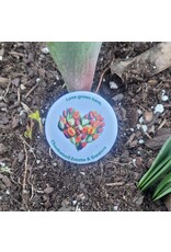 Love Grows Here Button