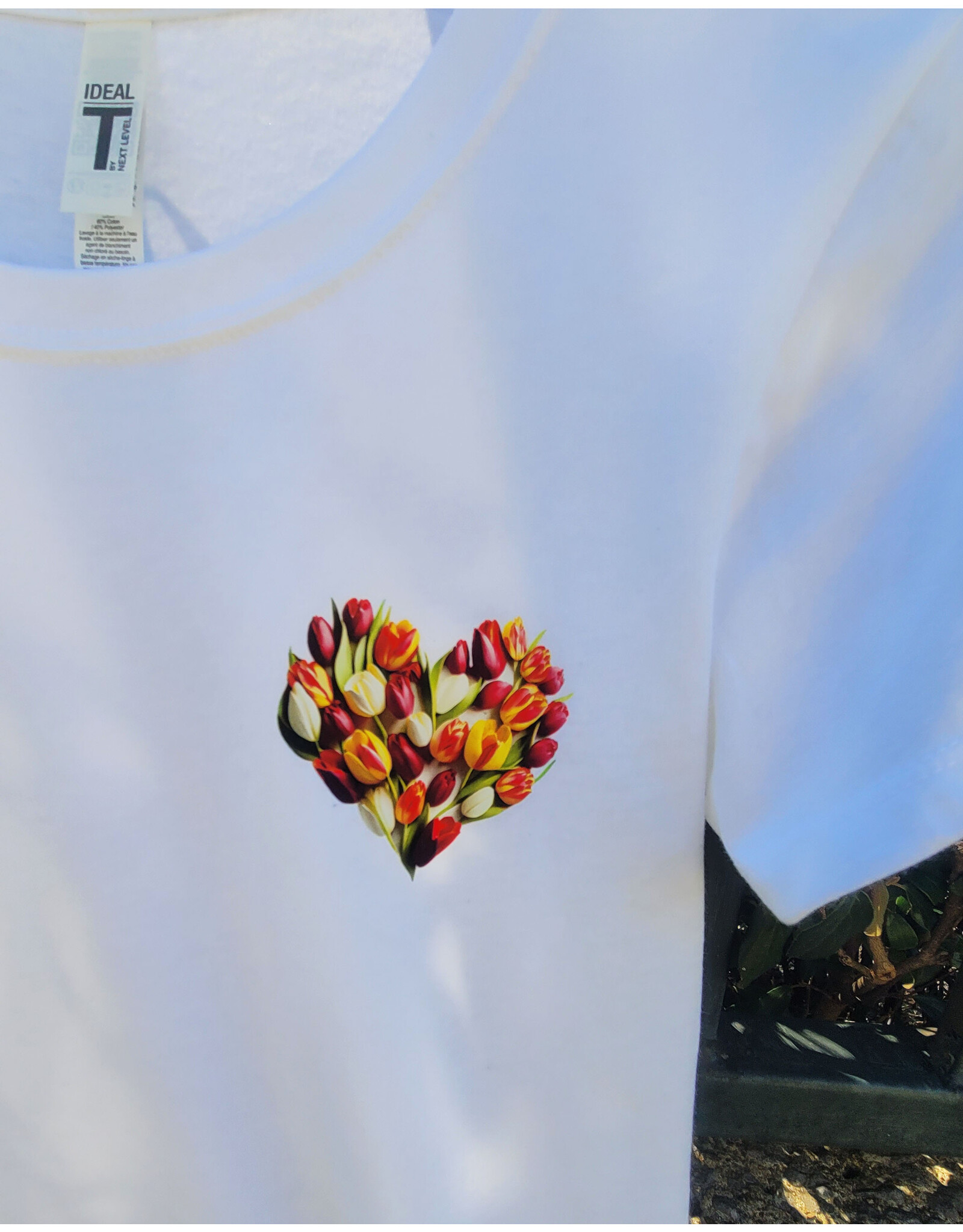 Love Grows Here Fitted Tee