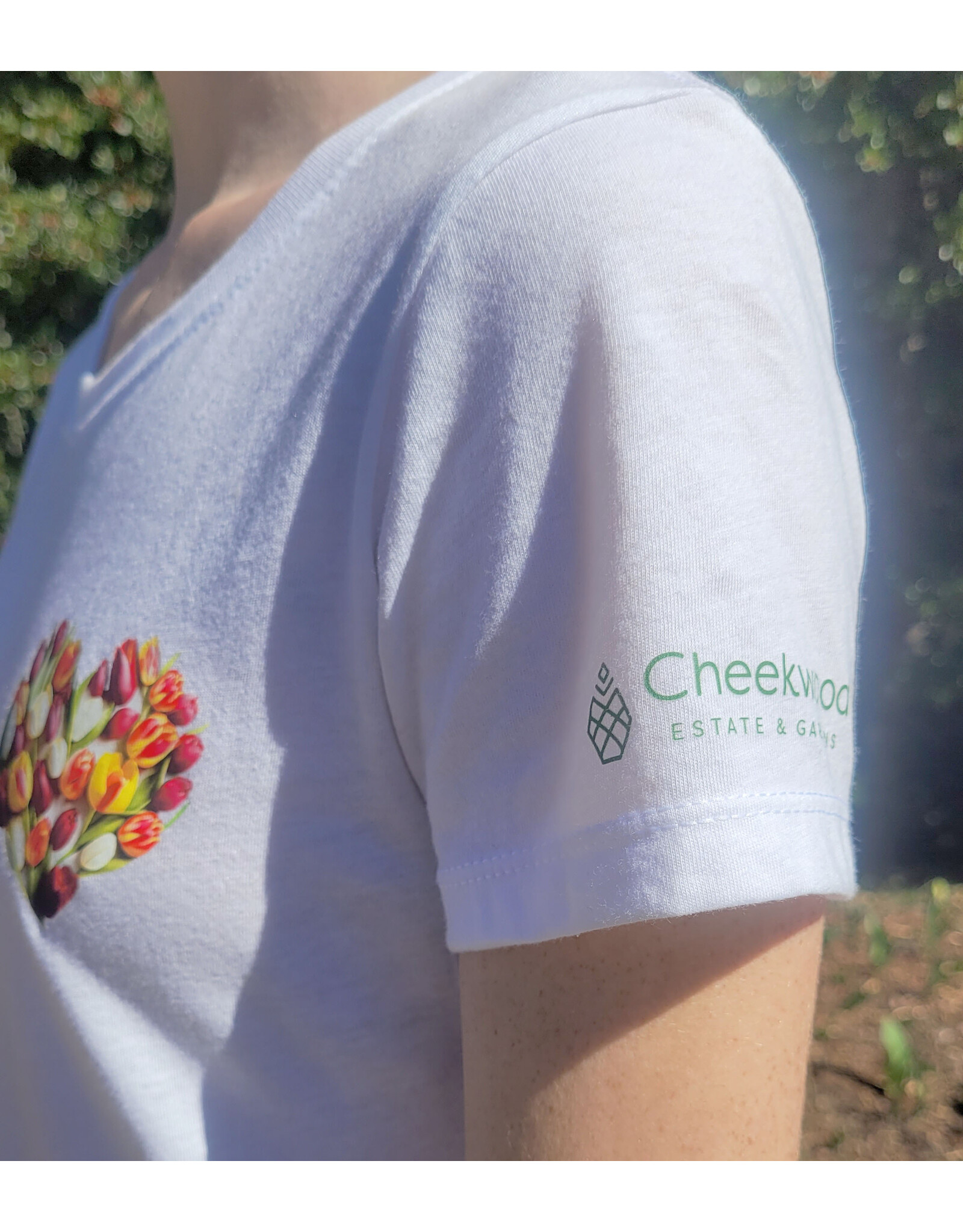 Love Grows Here Fitted Tee