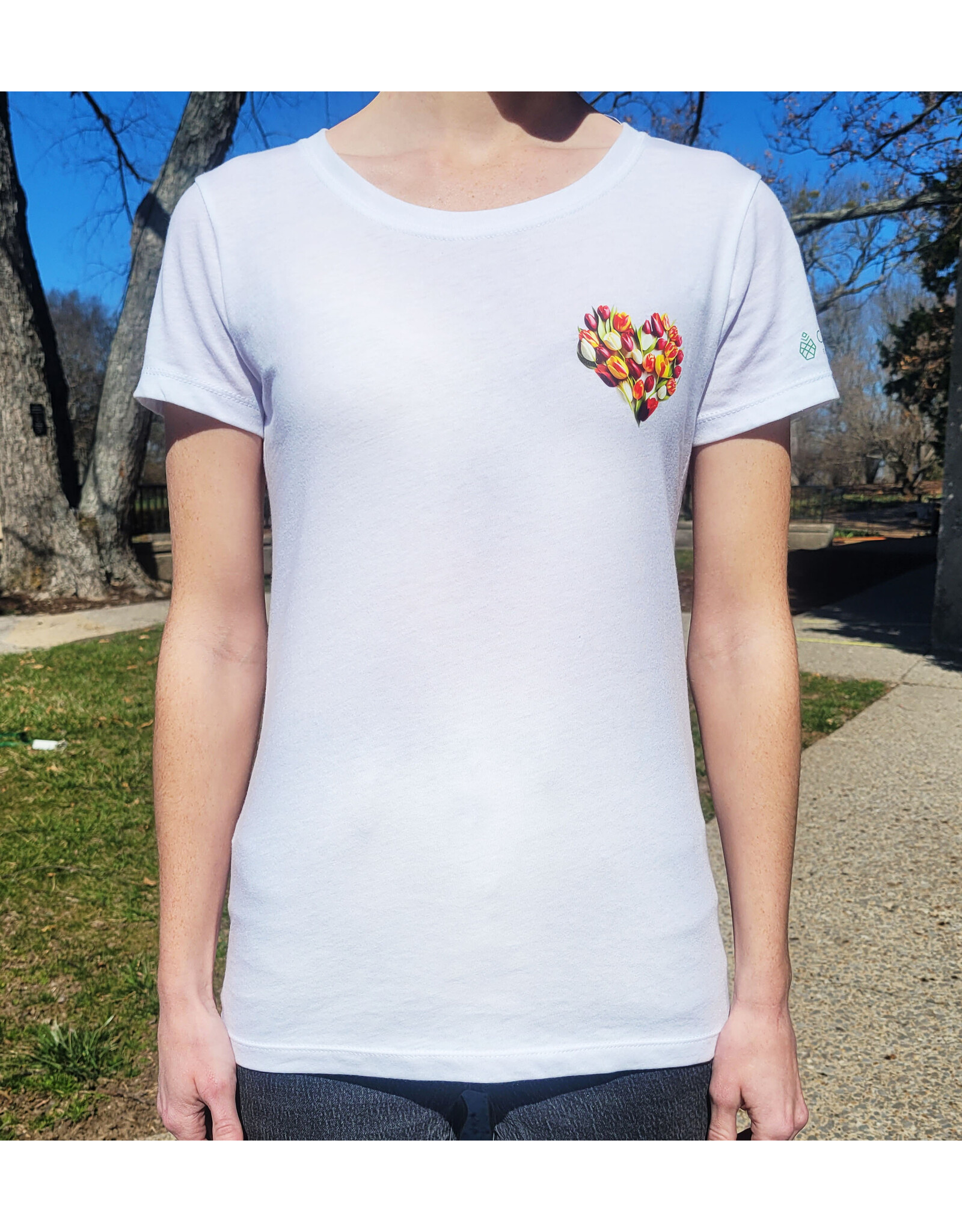 Love Grows Here Fitted Tee