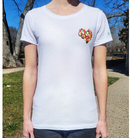 Love Grows Here Fitted Tee