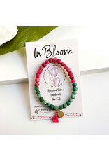 Cheekwood in Bloom Fabric Bracelet