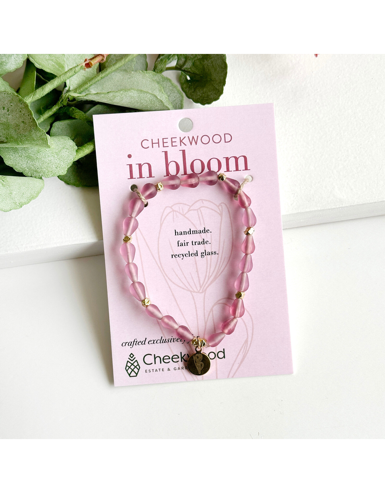 Cheekwood in Bloom Glass Bracelet