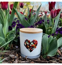 Unplug Love Grows Here Candle