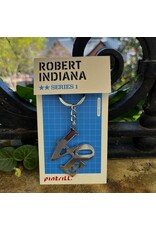Robert Indiana LOVE Keychain