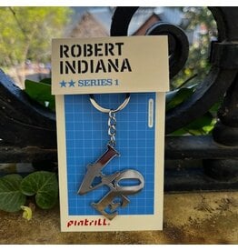 Robert Indiana LOVE Keychain