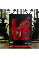 LEGO Robert Indiana LOVE Sculpture