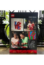 LEGO Robert Indiana LOVE Sculpture