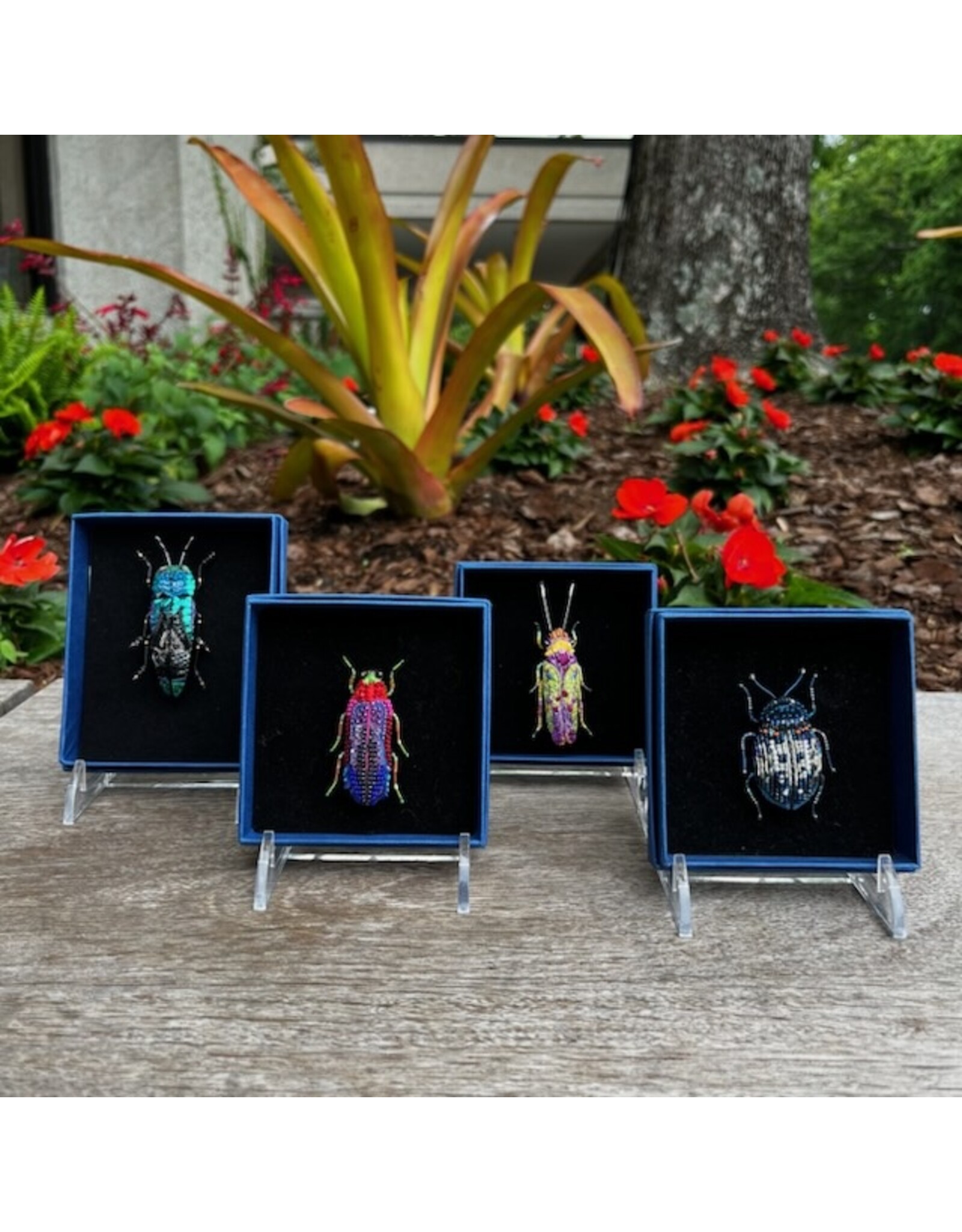 Beetle Brooch