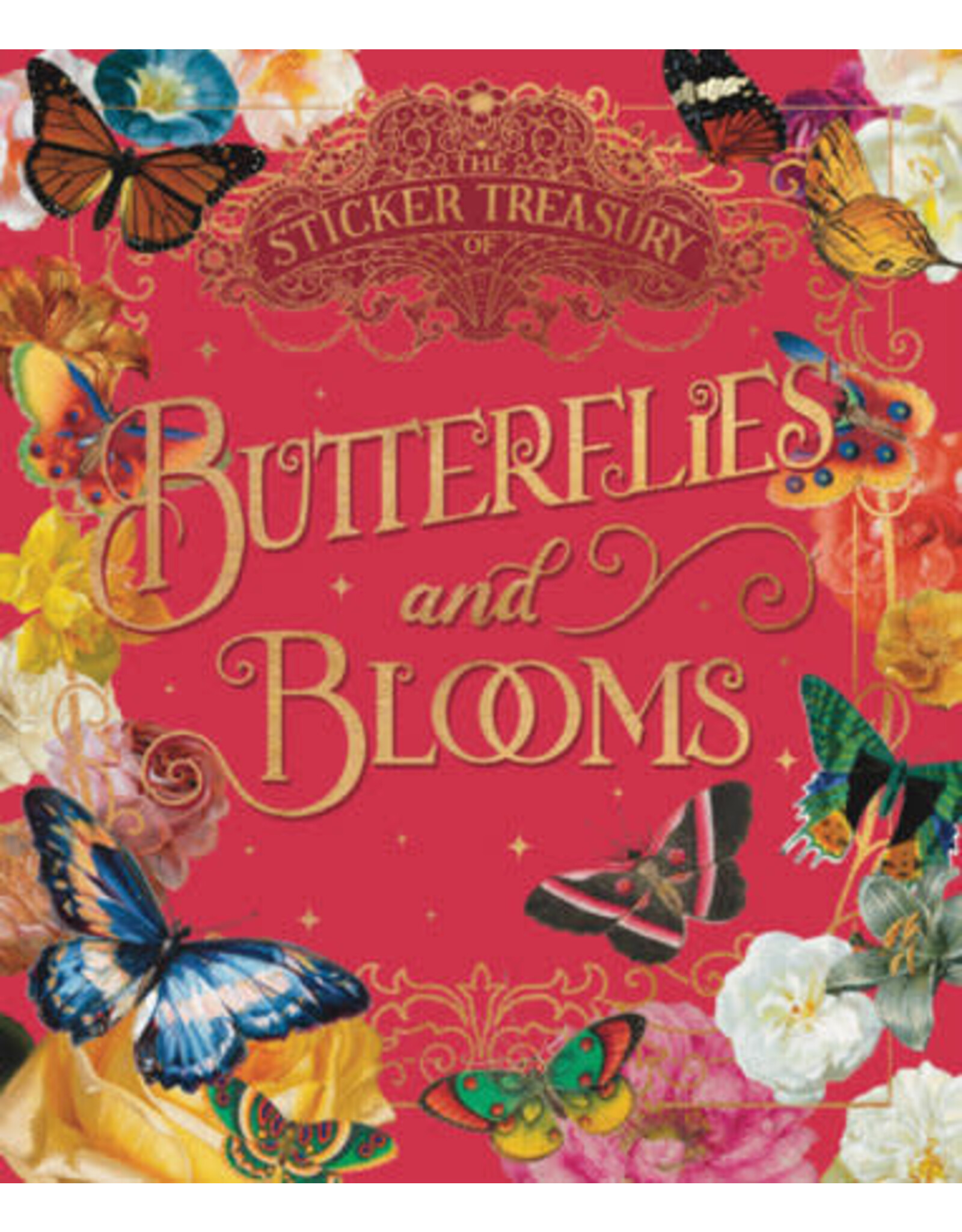 The Sticker Treasury of Blooms and Butterflies