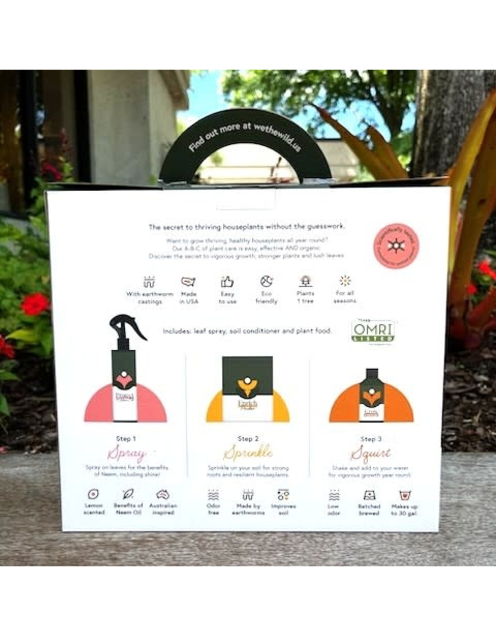 We the Wild Houseplant Care Kit